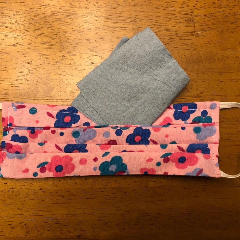 Facemask, Adult size, pocket for filter